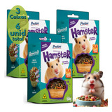 Tortinha Alimento Completo P/hamster C/mel 3 Caixa C/2 Un