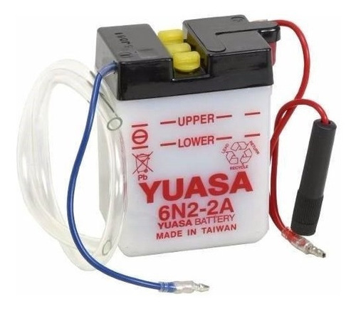 Bateria Yuasa 6n2 2a 6v2ah Honda Na50 Nc50  Fas Motos