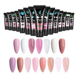 Polygel Uñas Para Decoración Nail 15ml 1 Pieza Colores F