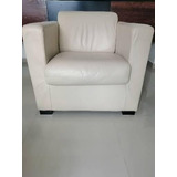 Set De 2 Sillones De Piel Natural