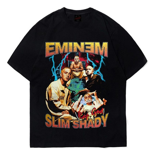 Camiseta Tupac Travis Scott Eminem Lil Peep Xxxtentacion Asa