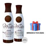 Portier Cacao Thermo Smoothing - Kit Duo 1000ml