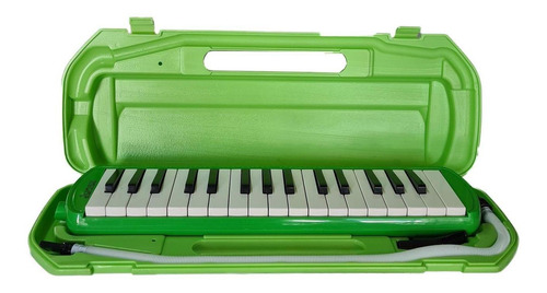 Melodica 32 Teclas Color Verde Jendrix Me-32kgr