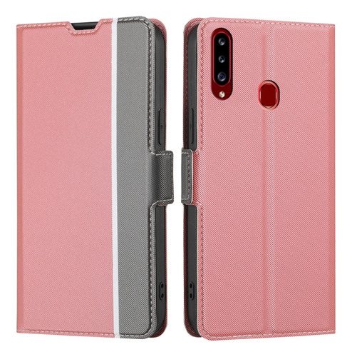 Funda Con Textura De Sarga Para Samsung Galaxy A20s