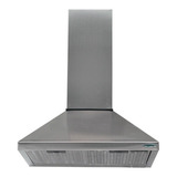 Campana Cocina Piramide 70 Cm Acero Luz Led Filtro Sin Motor