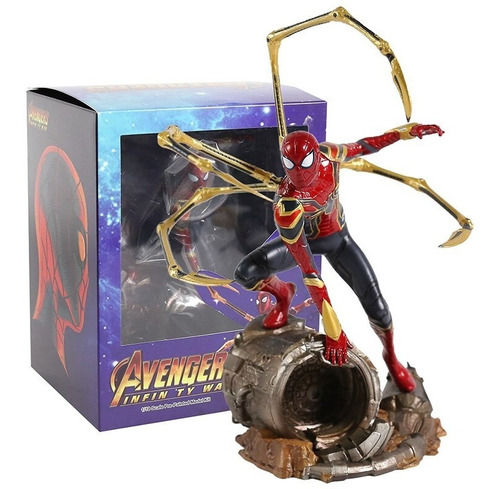 Ironspider Spiderman Estatua Infinity War