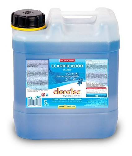 Clorotec X 5 Litros Piscina Decantador 