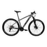 Bicicleta Aro 29 Ksw Xlt 24v Disco Câmbios Index Cor Grafite/preto Tamanho Do Quadro 21