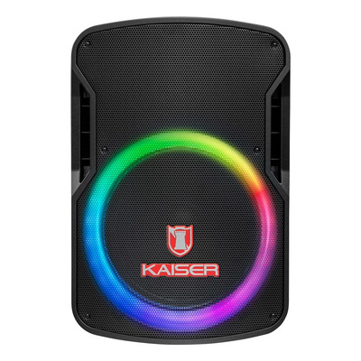Bocina Kaiser MSA-7515SPMX Bafle Potente 26,900 W PMPO Altavoz 15 Pulgadas Para Fiestas Incluye Micrófono y Tripié | Envío gratis