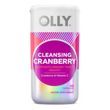 Olly Cleansing Cranberry | Apoyo Tracto Urinario 40 Cápsulas Sabor Sin Sabor