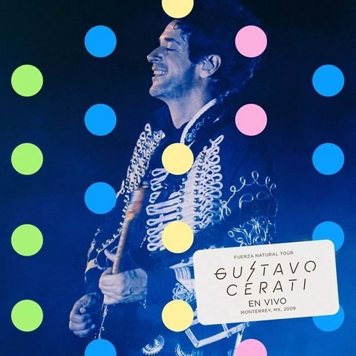 Gustavo Cerati - Fuerza Natural Tour 2009 2 Discos Cd + Dvd