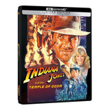 4k Uhd + Blu-ray Indiana Jones And Temple Of Doom Steelbook