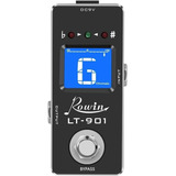 Mini Pedal Afinador Tuner Guitarra Rowin Lt-901 + Nf + Gtia