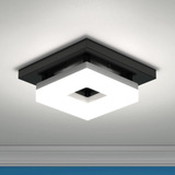 Sunco Lighting Lámpara De Techo Led Cuadrada De 8 Pulgadas C