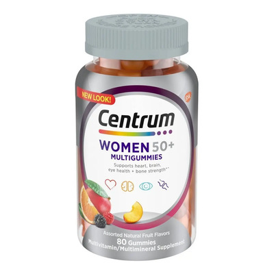 Centrum Silver Multigummies Mujer 50+. 80 Gomitas. | Envío gratis