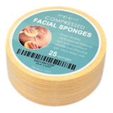 Appearus Esponjas De Limpieza Facial Comprimidas (25 Unidade