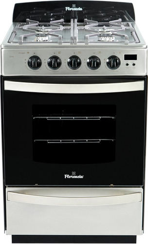 Cocina 5558 Ef/a Inox 4 Hornallas 56cm Florencia