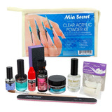 Kit De Uñas Acrílicas Mia Secret 