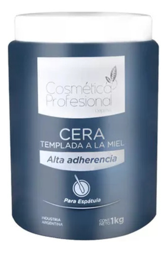 Cera Depilatoria Alta Adherencia 1 Kg Cosmética Profesional