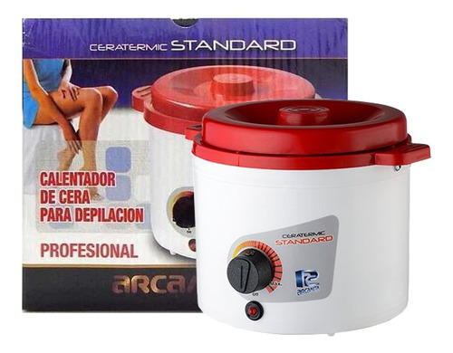 Calentador De Cera Depilatoria Fundidor Arcametal Olla 1 Kg 