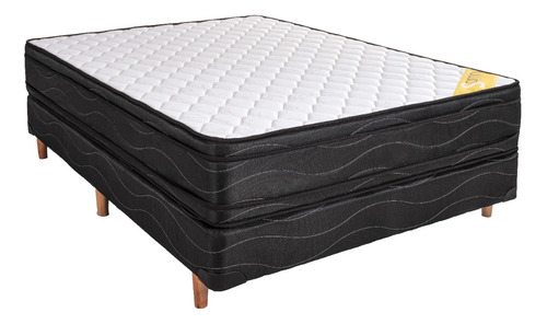 Sommier Y Colchon Somni 2 Plazas 130x190 - 30kg/m3 Pillow