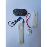 Control Wii Mote + Mando Clasico(generico) + Nunchuk + Funda