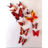 Hermosas Mariposas Decorativas 3d Adhesivas 