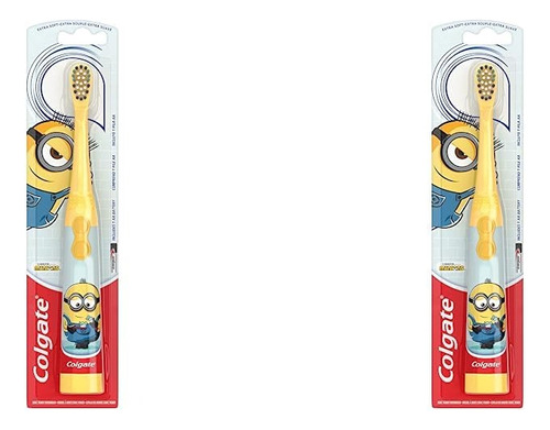 Cepillo De Dientes Eléctrico Colgate Minion Kids.2 Pack 