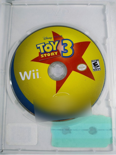 Juego Toy Story 3 Nintendo Wii Usado Solo Disco