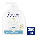 Jabón Líquido Dove Antibacterial Cuida & Protege 250ml