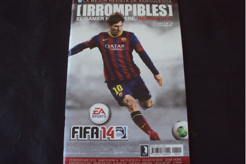 Revista Irrompibles (videojuegos) # 15 - Tapa Messi (fifa 14