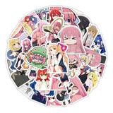 Bocchi The Rock 50 Calcomanias Stickers De Pvc Vs Agua Anime