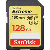 Sandisk 128 Gb Extreme Plus Sdxc Uhs-i/v30/u3/cl Nikon Canon
