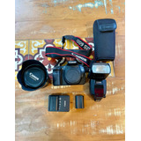 Kit Câmera Canon D60 + Acessórios 