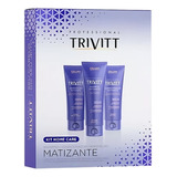 Kit Itallian Trivitt Matizante Shampoo + Cond + Máscara