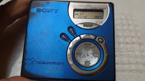Minidisc Sony Walkman Mz-nf610 Usado Leer Descripción 