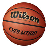 Wilson Evolution Game Baloncesto, Negro, Tamaño Oficial,