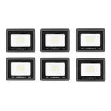 Reflector Led 30w Exterior Industrial Smd Extradelgado Pack6