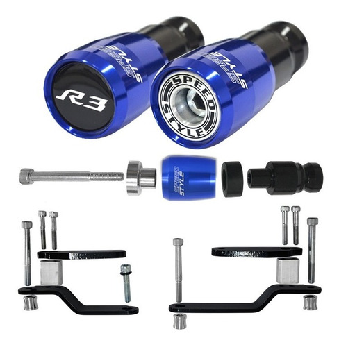 Kit Slider Dianteiro E Traseiro Yamaha R3 2020