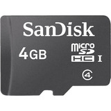 Tarjeta De Memoria Micro Sdhc Sandisk De 4gb Sdsdqm-004g