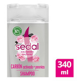 Sedal Shampoo Carbon Activado Y Peonias X 1 Unidad 340ml