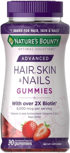  Natures Bounty Hair Skin And Nails 90 Gomitas