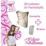 Kit De Fajas De Yesoterapia Abdomen, Vientre Cintura Brazos