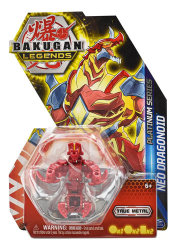Bakugan Legends Neo Dragonoid Platinum Series Spin Master