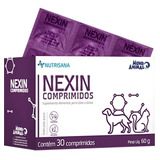 Nexin Nutrisana Suplemento Cães E Gatos 30 Comprimidos.