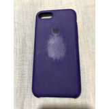 Funda Original iPhone 7 (usada) Color Violeta Case Silicona
