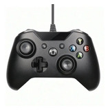 Controle Compatível Xbox One E Pc Gamer Com Fio Usb Vibração