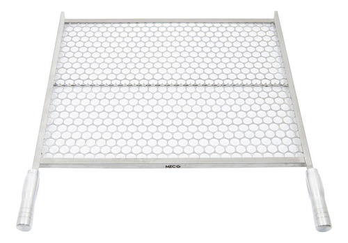 Grelha Aço Inox 55x48 Anticorrosão Reforçada Churrasco Carne