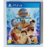 Street Fighter 30th Anniversary Collection Ps4 Mídia Física 