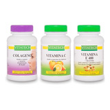 Combo Antioxidantes Colageno + Vitamina C + Vitamina E